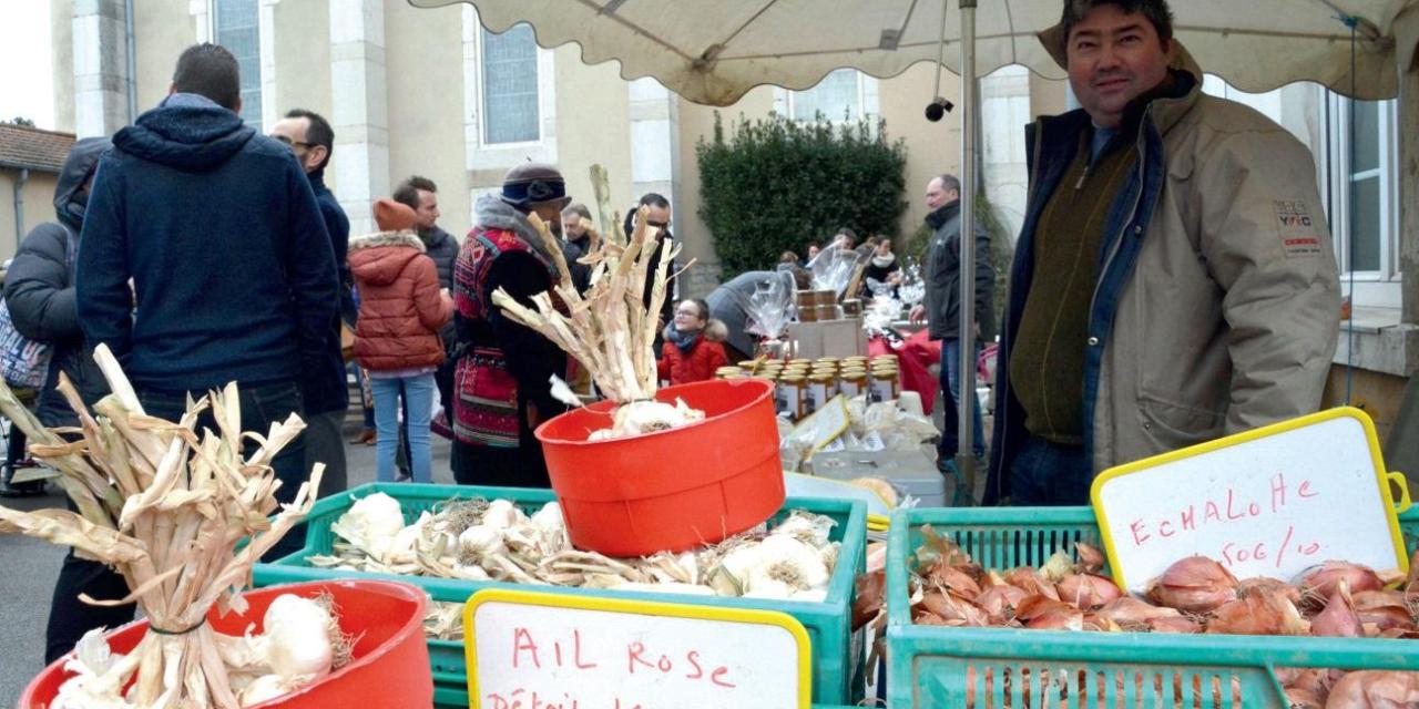Le marché à Jasseron le dimanche, c’est parti !