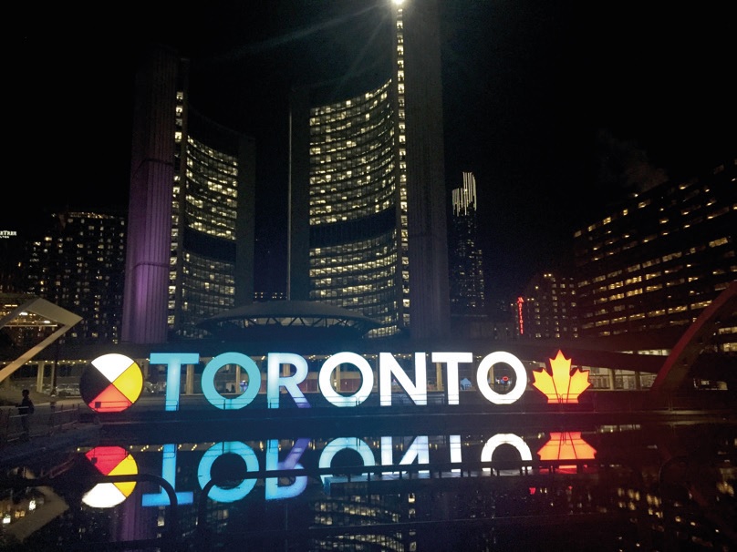 Toronto de nuit 