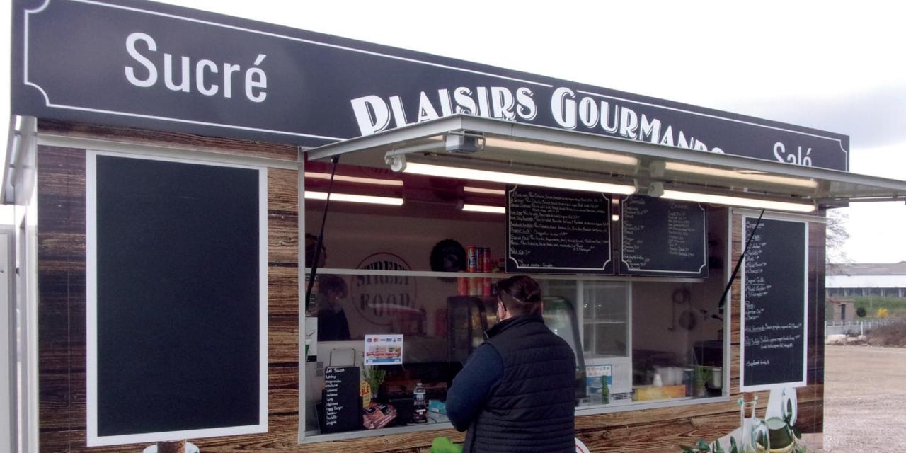 Plaisirs Gourmands : un container fast food