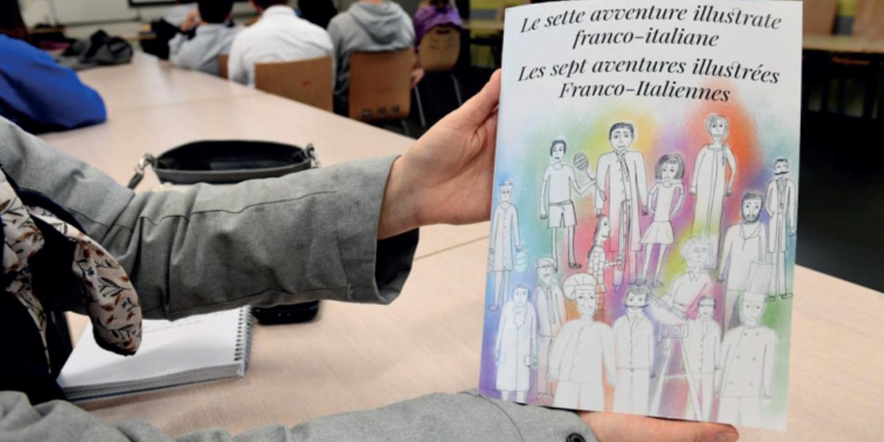 Une BD franco-italienne avec les lycéens de Lalande