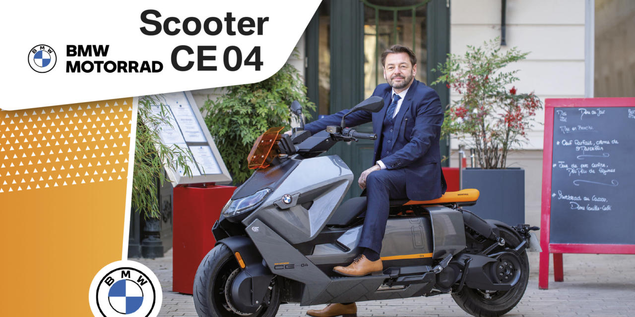 Scooter CE04 : la mobilité urbaine incarnée
