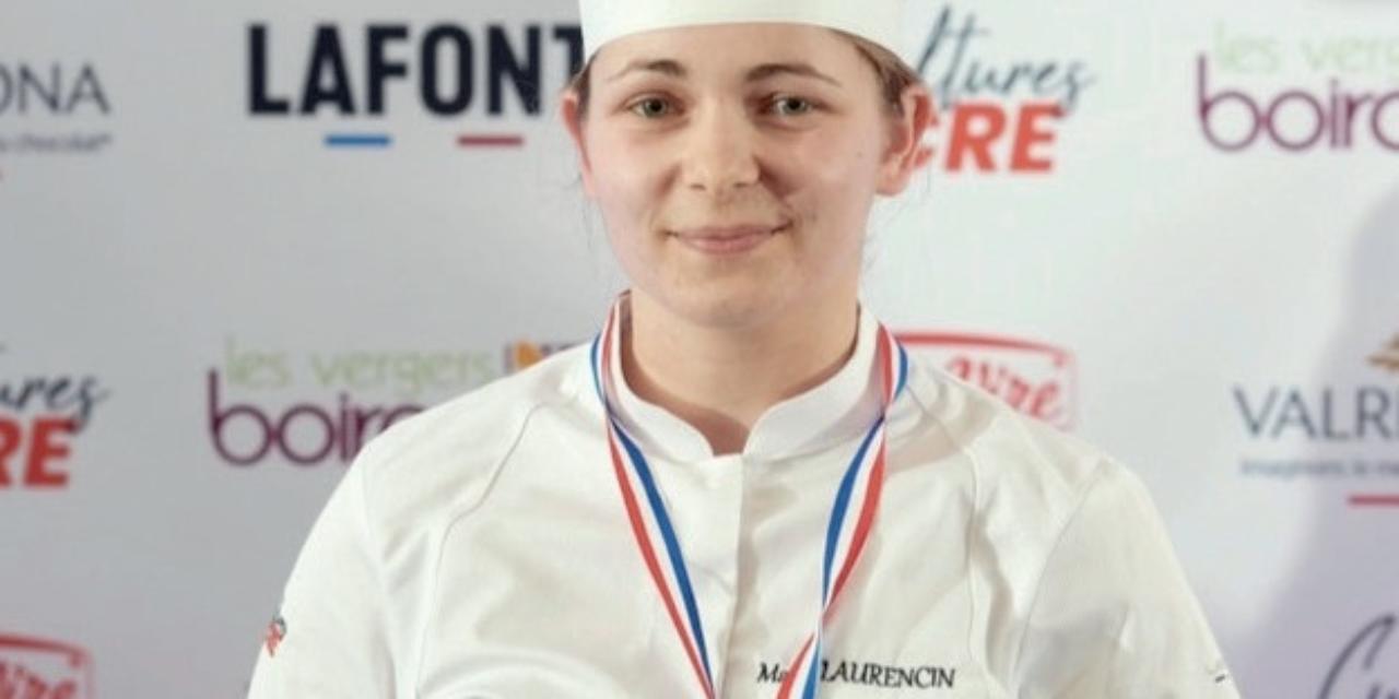 Maud Laurencin,vice-championne de France de pâtisserie