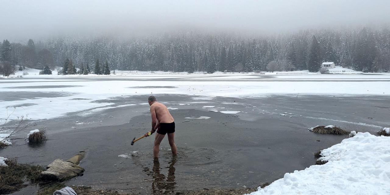J’ai testé pour vous… La baignade en hiver au lac Genin