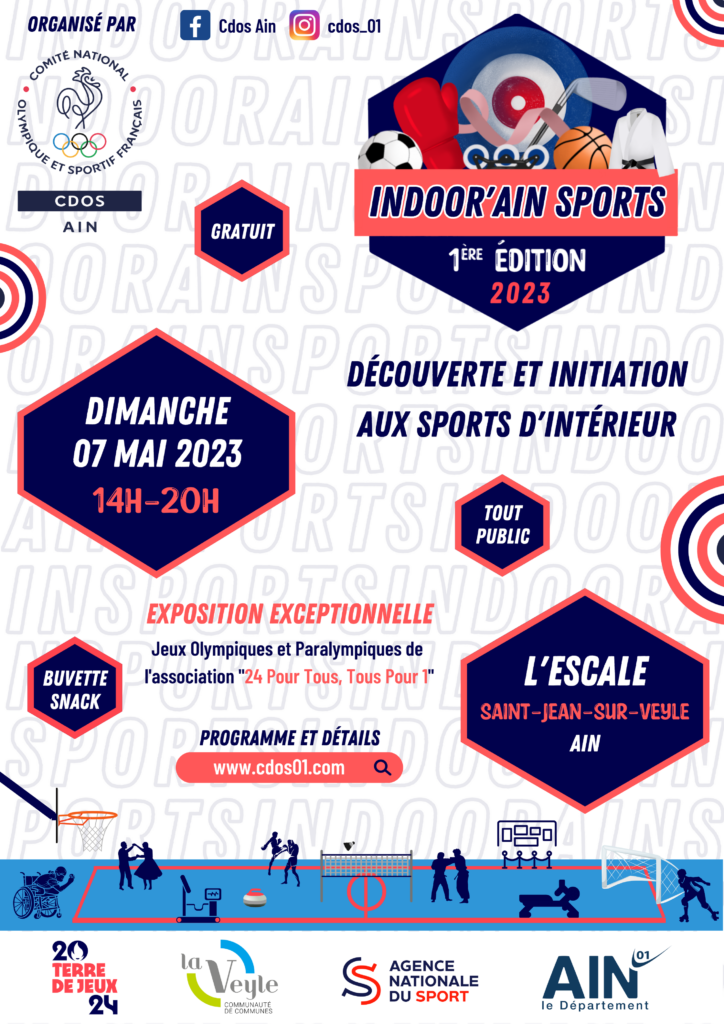 affiche indoorain sports 1