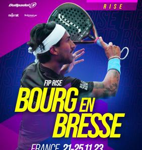 affiche padel bourgenbresse rise poster