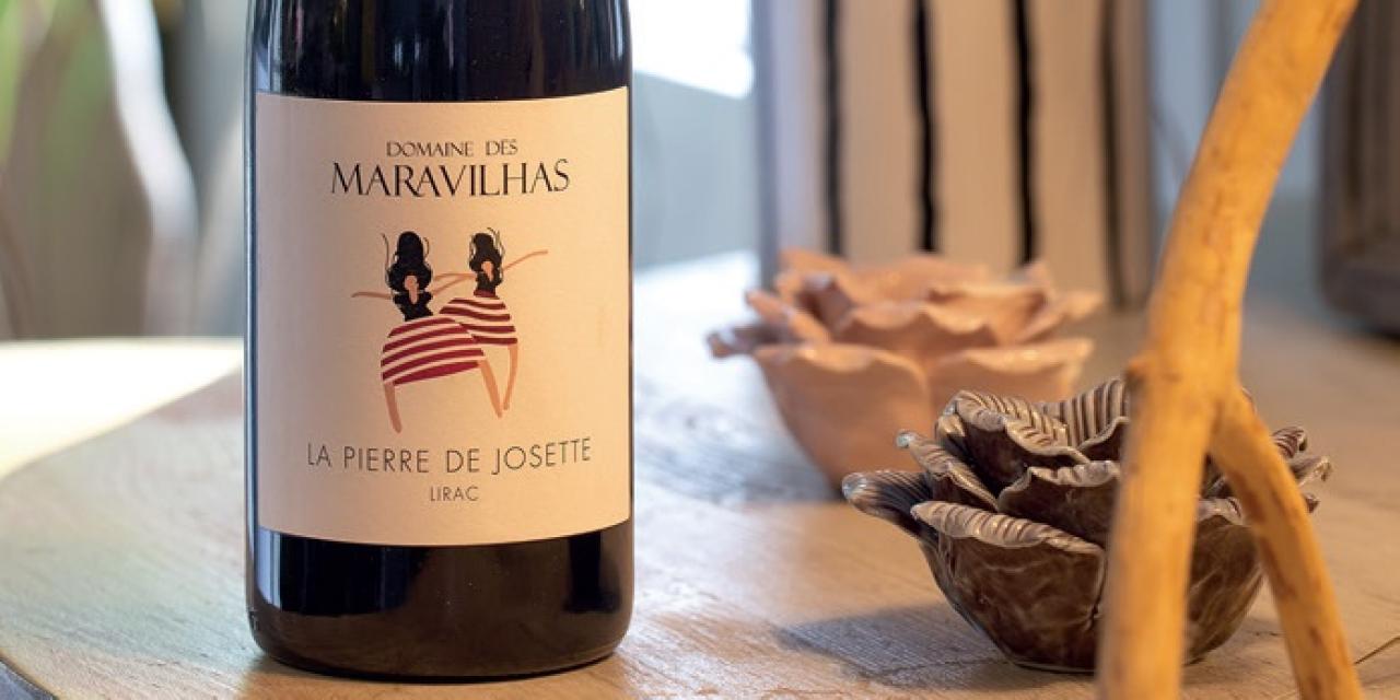 Le vin du mois : AOC Lirac, La Pierre de Josette, Domaine des Maravilhas