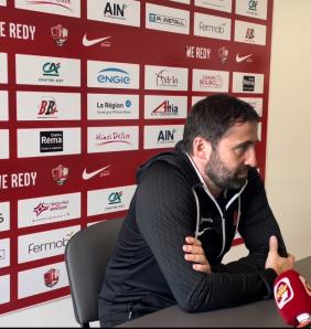 Frédéric Fauthoux, entraineur de la JL Bourg Basket