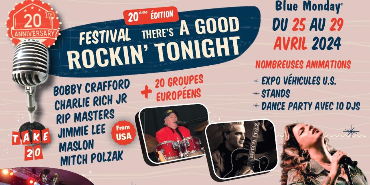Good Rockin’ Tonight vous offre vos places pour le 20e anniversaire !