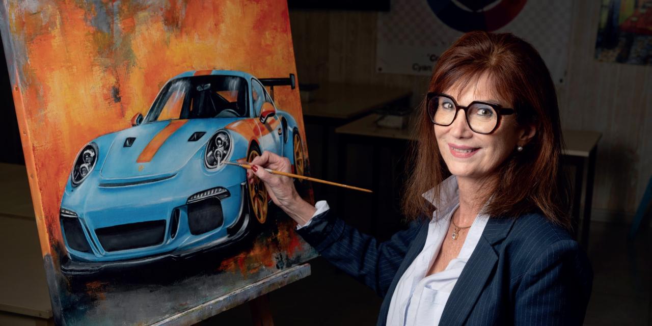 L&rsquo;oeil de Co&rsquo; : rencontre avec Corinne Bessonnat, artiste peintre