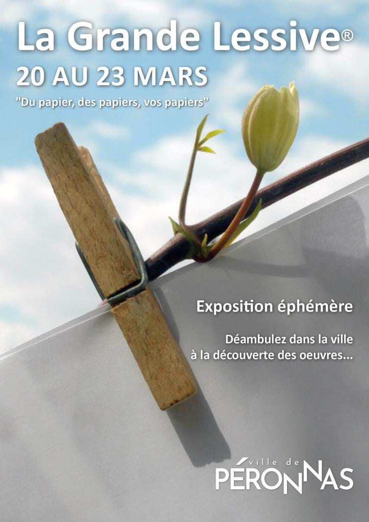 affiche a3 la grande lessive 2025