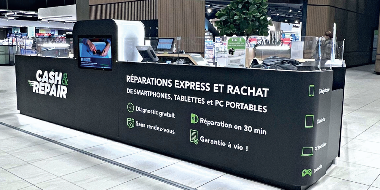 Cash & Repair : repaire de la high-tech à Cap émeraude