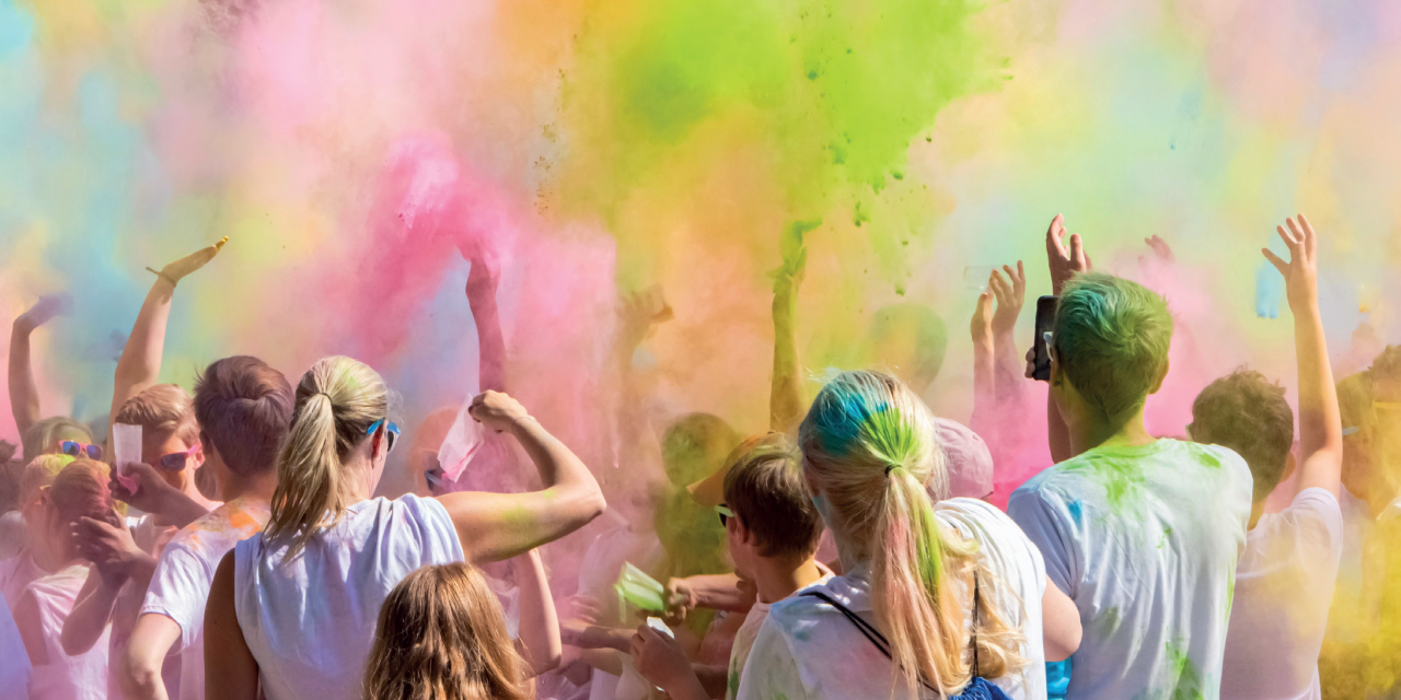 L’Escrapade & sa première color run !