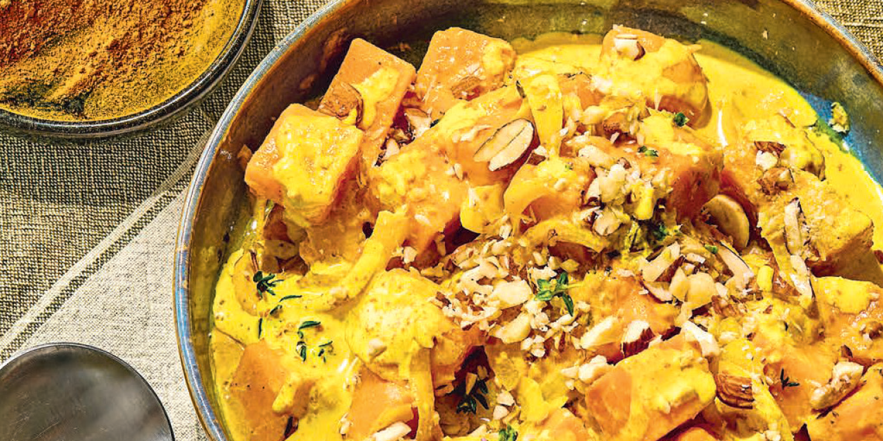 Vanessa et David Douillet vous présente leur recette de Butternut crèmeuse
