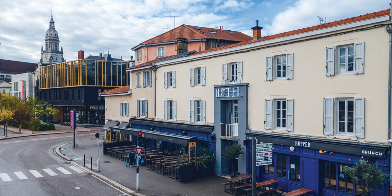 Le pub Hopper de Bourg a ouvert son hôtel 3 étoiles !