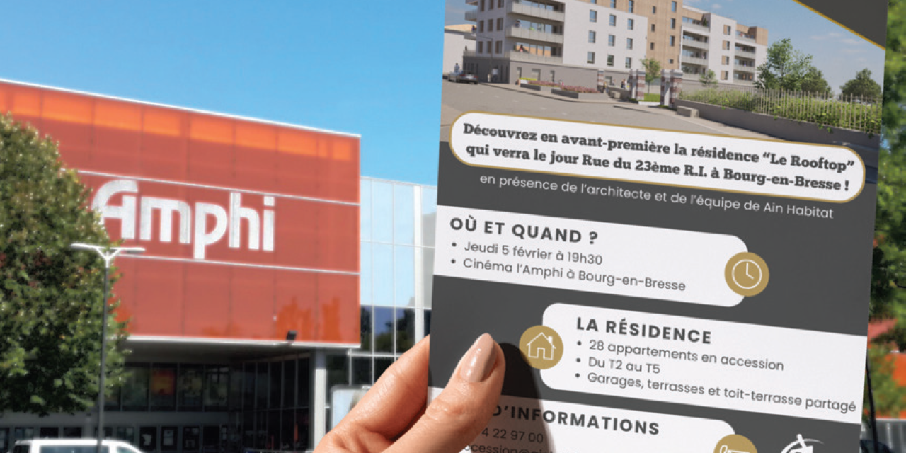 Découvrez le nouveau programme immobilier : le Rooftop