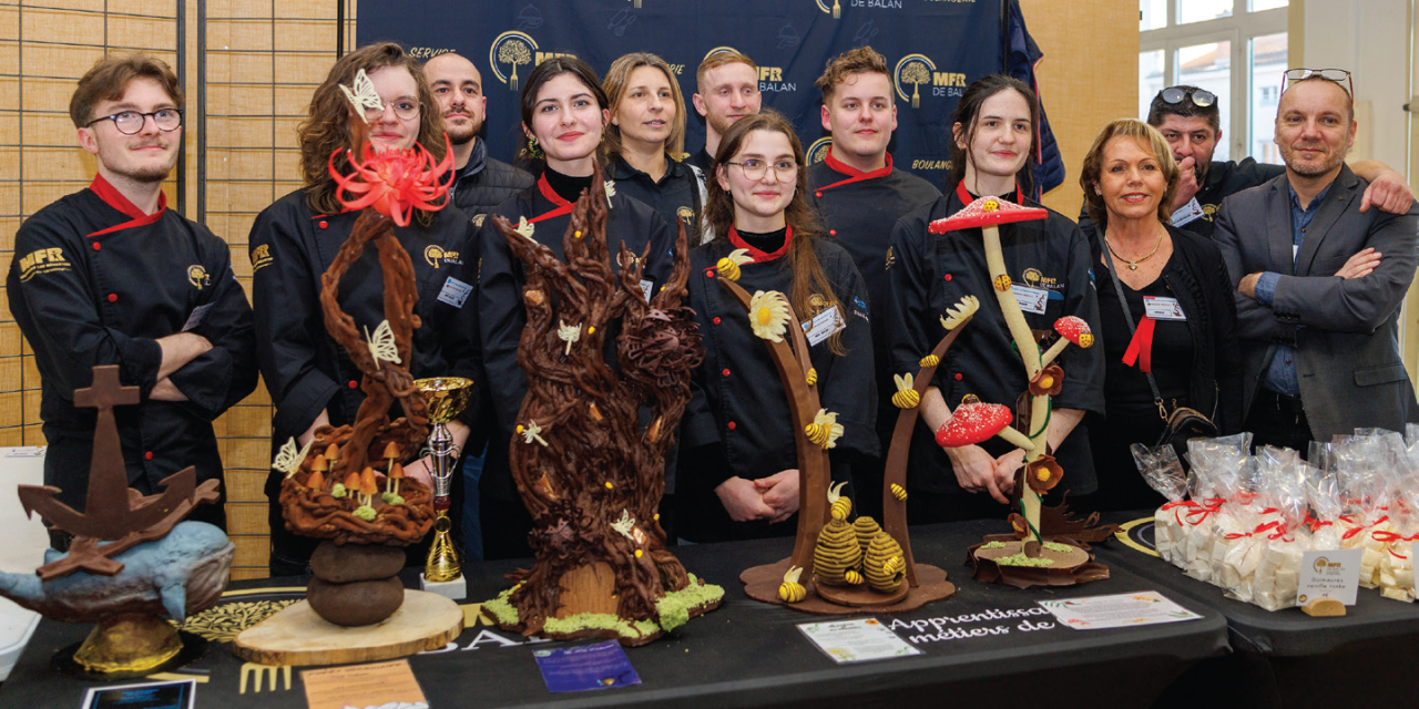 Le salon du chocolat des Spirales revient à Bourg, les 21 et 22 février, avec saveurs d’exception, défis chocolatés et créations spectaculaires !