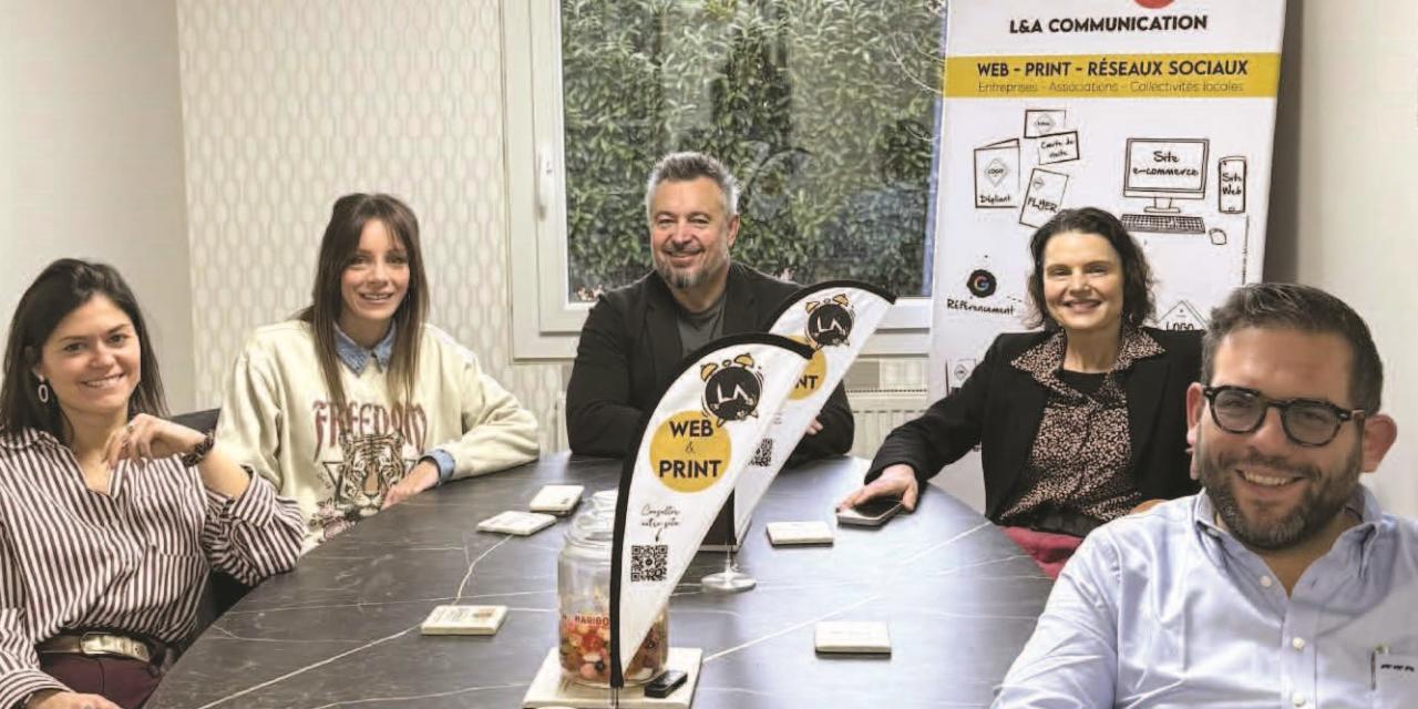 L’agence de communication L&A déménage à Montagnat avec de nouvelles ambitions