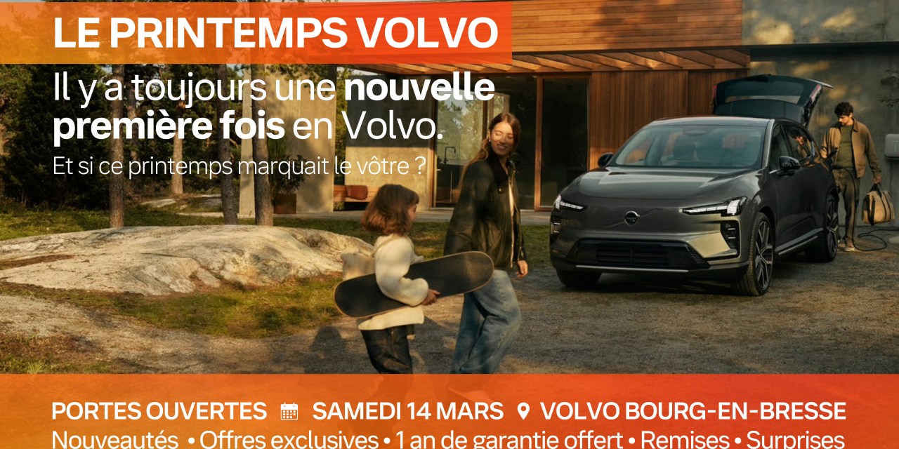 Le printemps Volvo : et si ce printemps marquait le vôtre ?