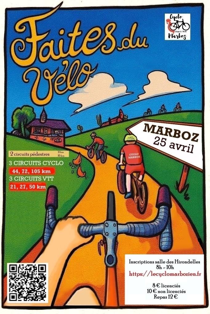 affiche velo marboz