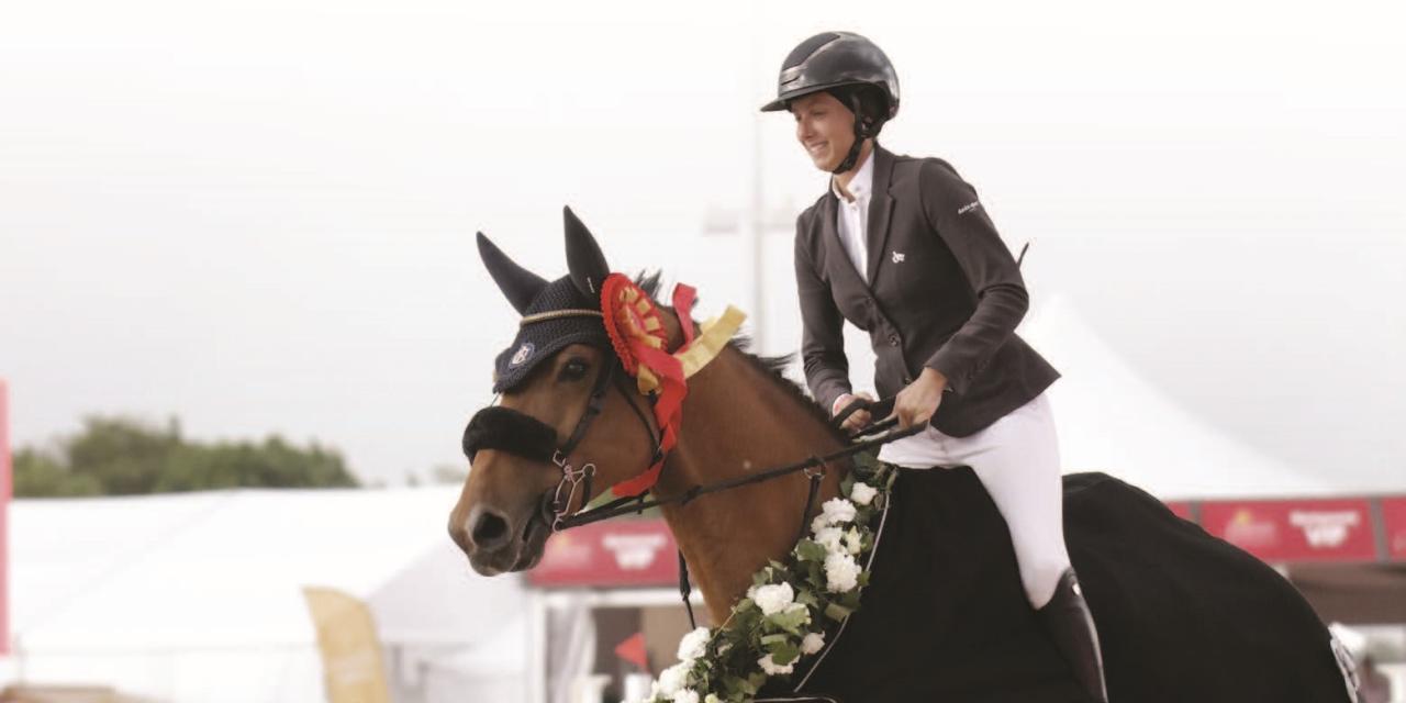 Mégane Moissonnier : la cavalière aindinoise qui a remporté le Grand prix l’an dernier est de retour !