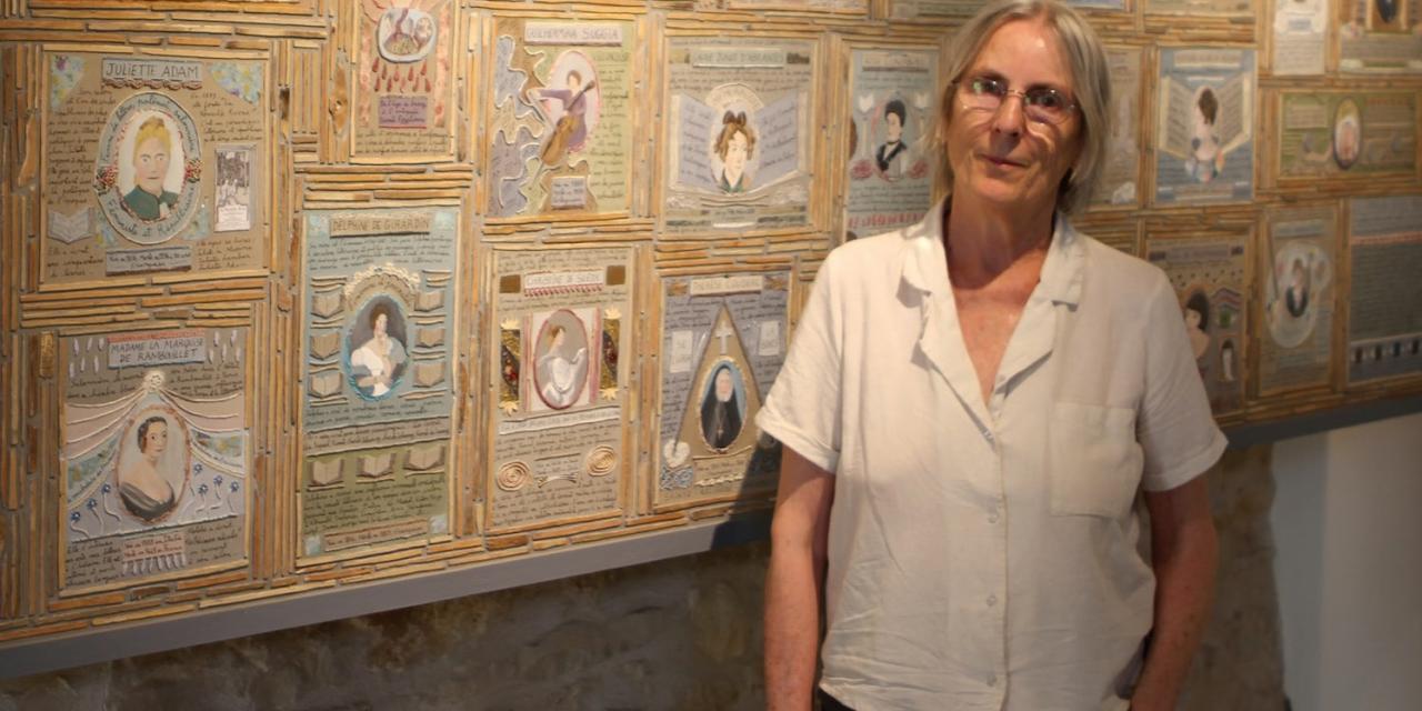 Marie Morel présente son encyclopédie de « Femmes oubliées », jusqu&rsquo;au 27 septembre à Revonnas