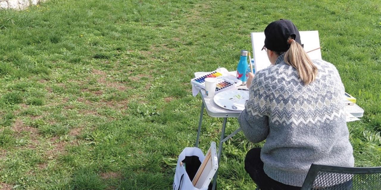 Avec Peintres en liberté, Ceyzériat passe en mode galerie à ciel ouvert