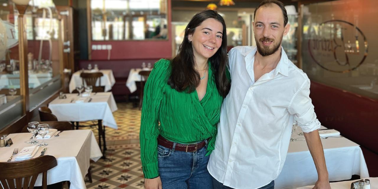 Alexis et Séréna aux commandes du Bistrot de la Neuve