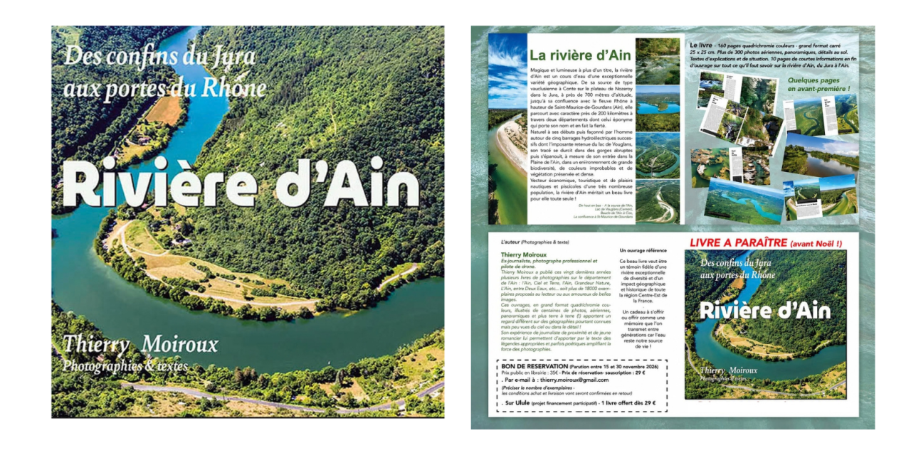 La rivière d’Ain se dévoile en images avec Thierry Moiroux