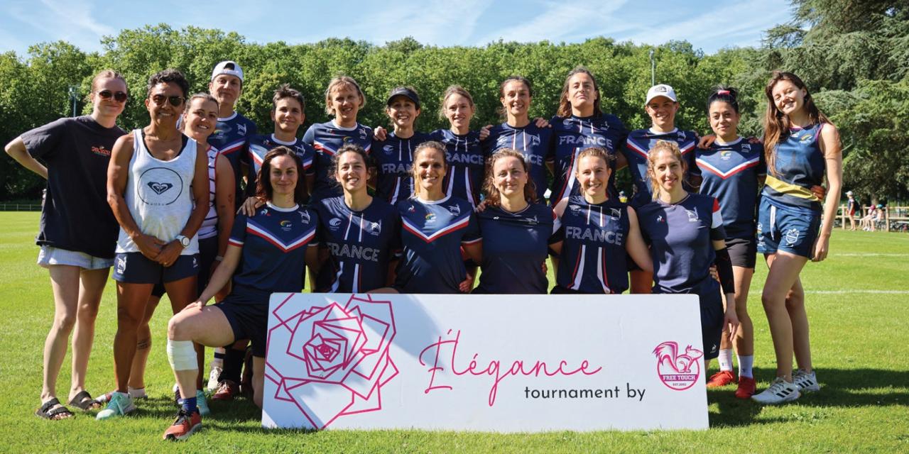 Avec Caroline de Guisa, le rugby touch au top niveau