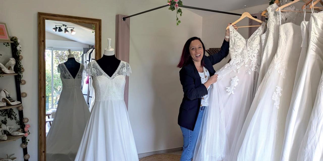 Trésor de robes : Rachel Bourdon donne une seconde vie aux robes de mariée
