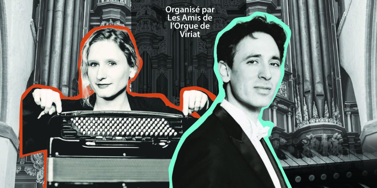 Concert orgue et accordéon, le 7 novembre à Viriat