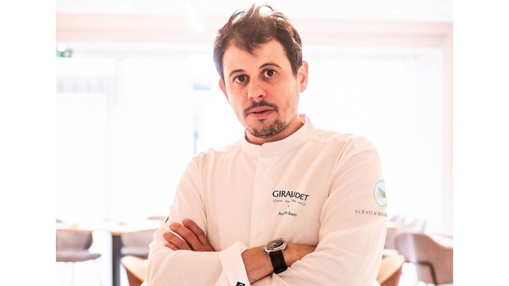 Le chef Andréas Baehr !